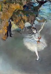 Prima ballerina by Degas, 1878