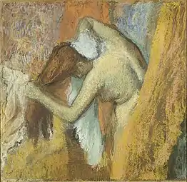 Edgar Degas, Woman at Her Toilette, c. 1900–1905