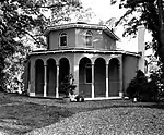 The South Gatehouse in 1979 (designed by the architect Alexander J. Davis).