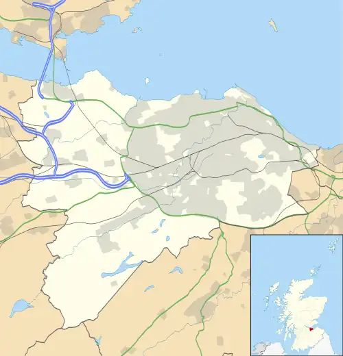 Leith is located in the City of Edinburgh council area