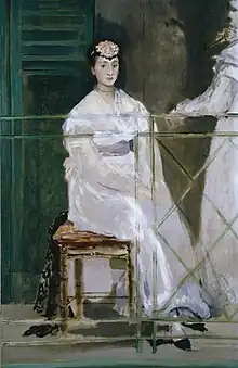 Portrait of Mademoiselle Claus, by Édouard Manet, Ashmolean Museum