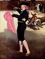 Mademoiselle V. in the Costume of an Espadaby Édouard Manet (1862)Metropolitan Museum of Art