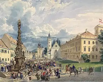 The "Kaiserbesuch" in Teplitz (1836)