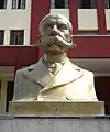 Bust of Edward Jan Habich at the National University of Engineering in Lima, Peru