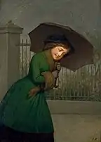Girl With Unbrella
