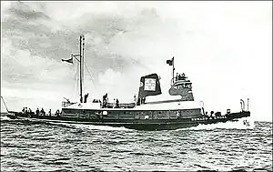 A black and white image of the Edward J Engel
