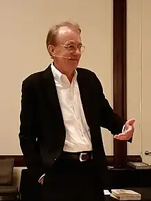 Tufte during his one-day course in Dallas, May 21, 2015