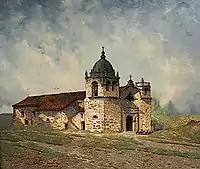 Mission San Carlos Borromeo del Rio Carmelo, c. 1897, Santa Barbara Mission Archives Library