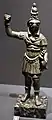 1st–4th-century statuette of Horus as a Roman soldier (Louvre)