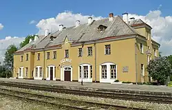 Railway station in Eglaine