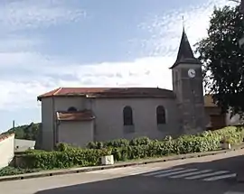 The church in Pierreville