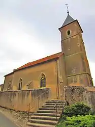 The church in Baudrecourt