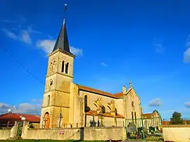 The church in Boinville-en-Woëvre