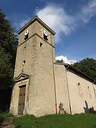 The church in Bouillonville