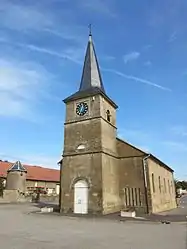 The church in Errouville