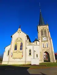 The church in Fey-en-Haye