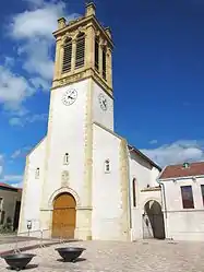 The church in Mars-la-Tour