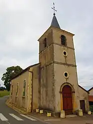 The church in Moncheux