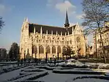 August Félix Schoy (1865): Restoration of the Church of Our Blessed Lady of the Sablon, Brussels.