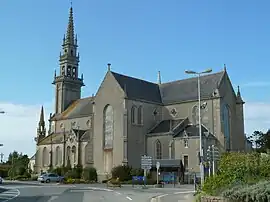 The church of Saint-Brévalaire, in Kerlouan
