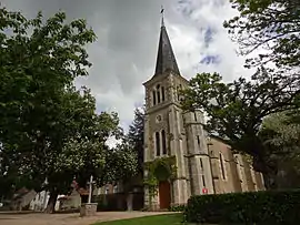 The church in Varennes-sur-Tèche