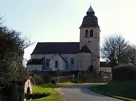 The church in Frasne-les-Meulières