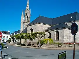The church of Saint-Pierre, in Riec-sur-Bélon