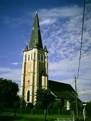 The church in Hallennes-lez-Haubourdin