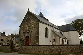 The church of Sainte-Julitte, in Remungol