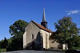 The church in Saint-Dizier-les-Domaines