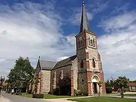 The church in Montbeugny