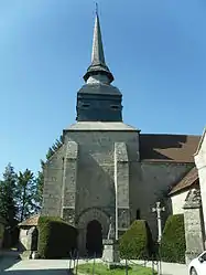 The church in Issoudun-Létrieix