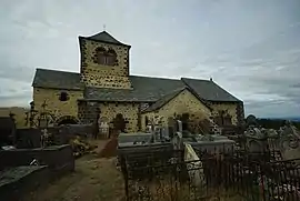 The church in Dauzat-sur-Vodable