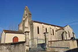 The church in Grézet-Cavagnan