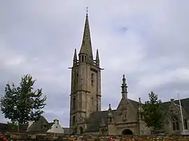 The church of Saint-Pierre, in Plougasnou