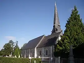 The church in Saint-Étienne-l'Allier