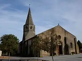 The church in Saint-Priest-en-Murat