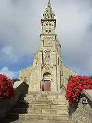 The church in Saint-Donan