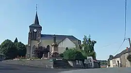 The church in Saint-Angel