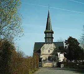 The church in Saint-Étienne-la-Thillaye