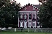 Koningshoef Mansion, built in 1865, reusing parts of a demolished church