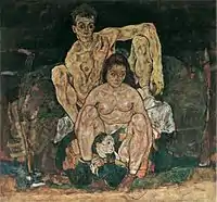 Egon Schiele: The Family, 1918.