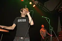 Torsun and Hoerm of "Egotronic" on stage in 2007