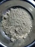 Egusi powder with powdered lemon