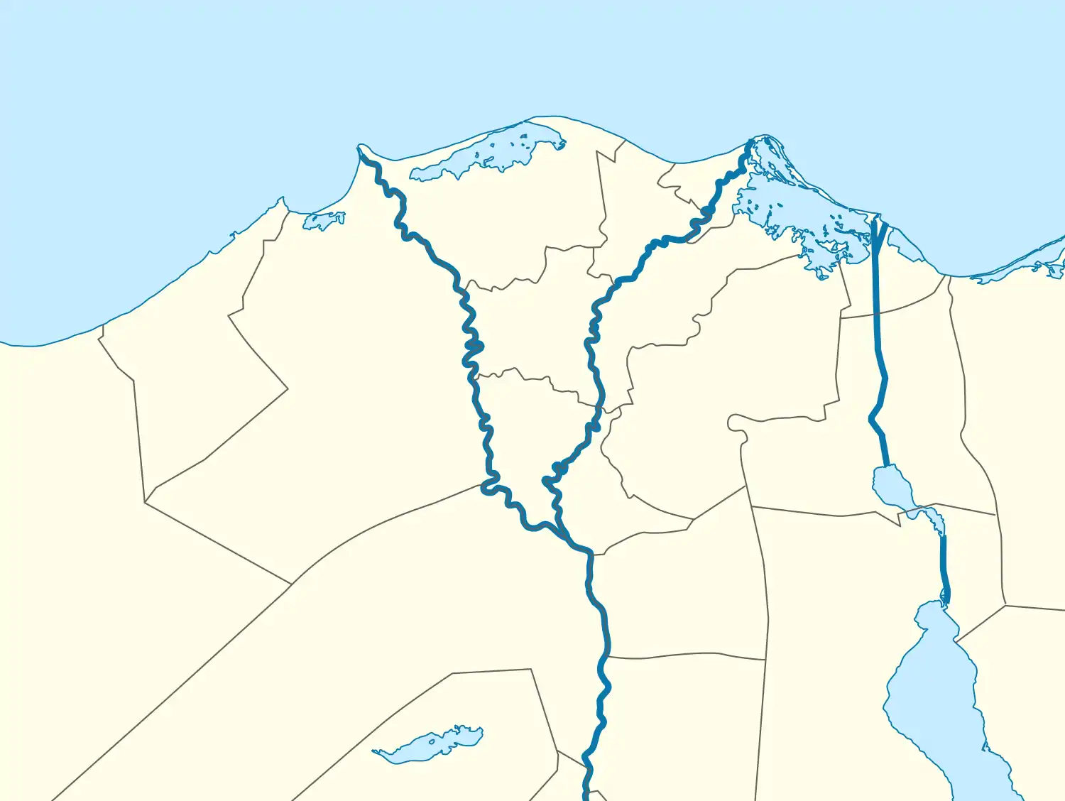 Timay al-Imdid is located in Nile Delta