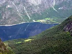 View of Eikesdalen