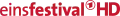 Einsfestival HD logo until 2 September 2016
