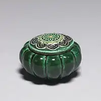 Japanese incense container