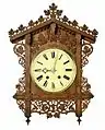 Railway clock for a small station to a design by Friedrich Eisenlohr, Kreuzer, Glatz & Co., ca. 1853/54 (Inv. 2003-081)