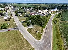 Minnesota State Highway 76 and Main Street